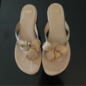 Johnston & Murphy Reanne Leather Flip Flop Sandals size 10